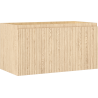 Mexen Rivel Badezimmer-Unterschrank 90 cm, 1 Schublade, gerillt, Eiche - 91A20-09047-1-BF81