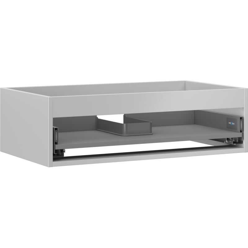 Mexen Box-A Schrankunterbau 80 cm, 1 Schublade, grau matt - 91AX0-0800-235-1-62