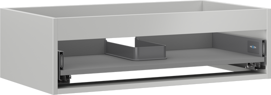 Mexen Box-A Schrankunterbau 80 cm, 1 Schublade, grau matt - 91AX0-0800-235-1-62