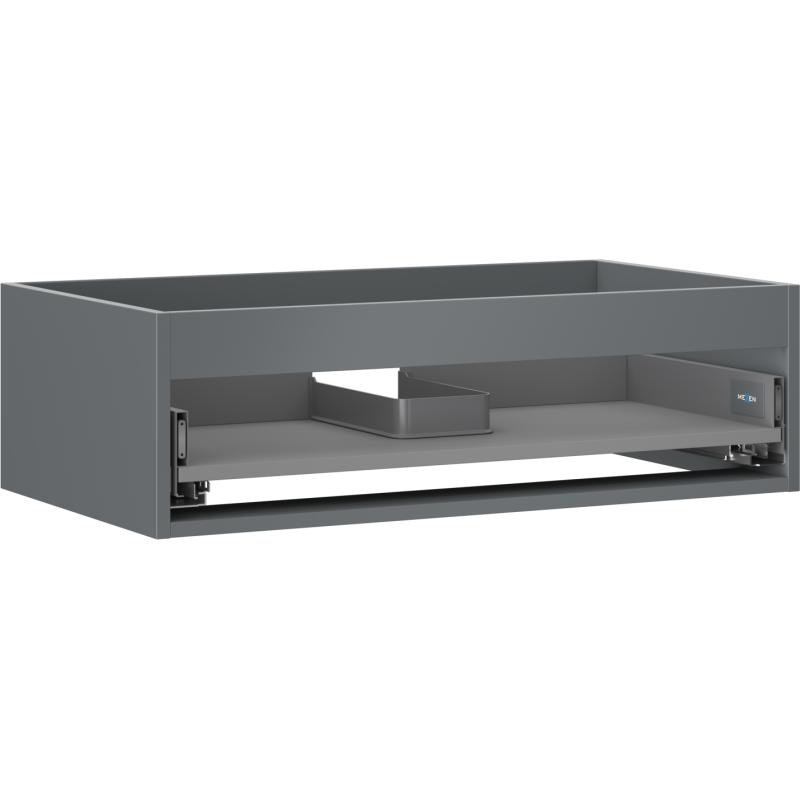 Mexen Box-A Korpus Unterschrank 80 cm, 1 Schublade, Graphit Matt - 91AX0-0800-235-1-66