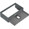Mexen Box-A Korpus Unterschrank 80 cm, 1 Schublade, Graphit Matt - 91AX0-0800-235-1-66