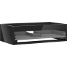 Mexen Box-A Korpus des Waschtischunterschranks 80 cm, 1 Schublade, schwarz glänzend - 91AX0-0800-235-1-70