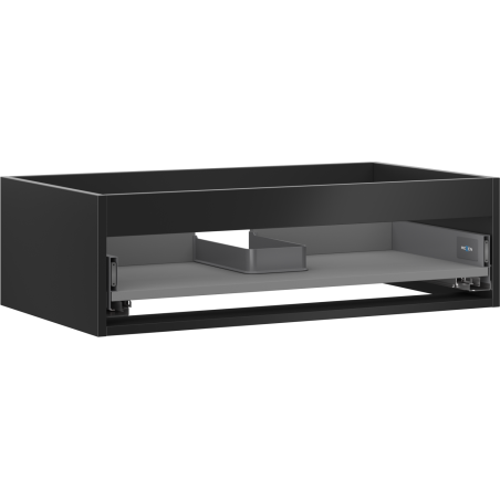 Mexen Box-A Unterschrankkorpus 80 cm, 1 Schublade, schwarz matt - 91AX0-0800-235-1-71