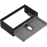 Mexen Box-A Unterschrankkorpus 80 cm, 1 Schublade, schwarz matt - 91AX0-0800-235-1-71