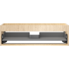 Mexen Box-A Korpus des Waschbeckenunterschranks 80 cm, 1 Schublade, Eiche - 91AX0-0800-235-1-81