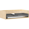 Mexen Box-A Korpus des Waschbeckenunterschranks 80 cm, 1 Schublade, Eiche - 91AX0-0800-235-1-81