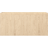 Mexen Rivel Badezimmerschrank Waschtischunterschrank 100 cm, 1 Schublade, geriffelt, Eiche - 91A20-10047-1-BF81