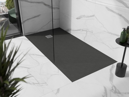 Mexen Stone+ rechteckige Duschwanne 160 x 90 cm, Anthrazit - 44719016