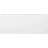 Mexen Rivel Badschrank für Waschbecken 120 cm, 1 Schublade, geriffelt, weiß matt - 91A20-12047-1-BF01