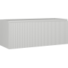 Mexen Rivel Badezimmer-Unterschrank 120 cm, 1 Schublade, gerillt, grau matt - 91A20-12047-1-BF62