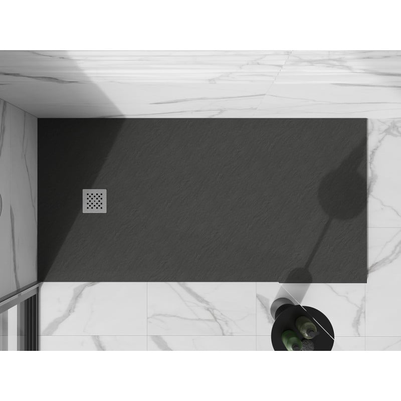 Mexen Stone+ rechteckige Duschwanne 160 x 90 cm, Anthrazit - 44719016