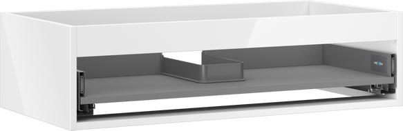 Mexen Box-A Unterschrankkorpus 90 cm, 1 Schublade, weiß glänzend - 91AX0-0900-235-1-00