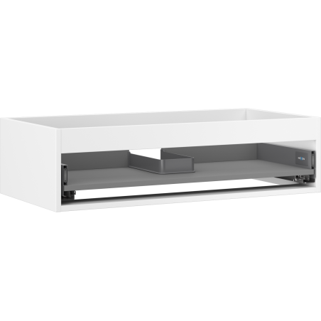 Mexen Box-A Waschtischunterschrank Korpus 90 cm, 1 Schublade, weiß matt - 91AX0-0900-235-1-01