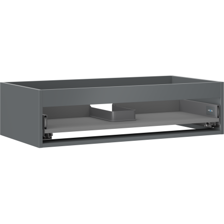 Mexen Box-A Unterschrankkorpus 90 cm, 1 Schublade, Graphit matt - 91AX0-0900-235-1-66