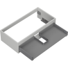 Mexen Box-A Korpus Unterschrank 90 cm, 1 Schublade, Graumatt - 91AX0-0900-235-1-62