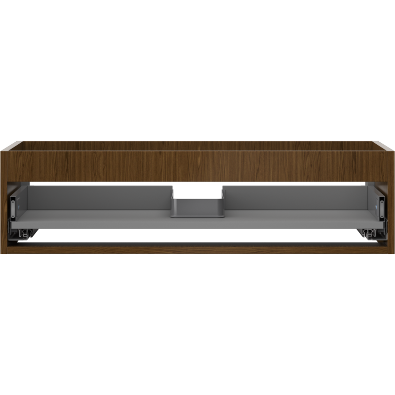 Mexen Box-A Korpus des Waschtischunterschranks 90 cm, 1 Schublade, Nussbaum - 91AX0-0900-235-1-86