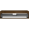 Mexen Box-A Korpus des Waschtischunterschranks 90 cm, 1 Schublade, Nussbaum - 91AX0-0900-235-1-86