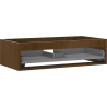 Mexen Box-A Korpus des Waschtischunterschranks 90 cm, 1 Schublade, Nussbaum - 91AX0-0900-235-1-86