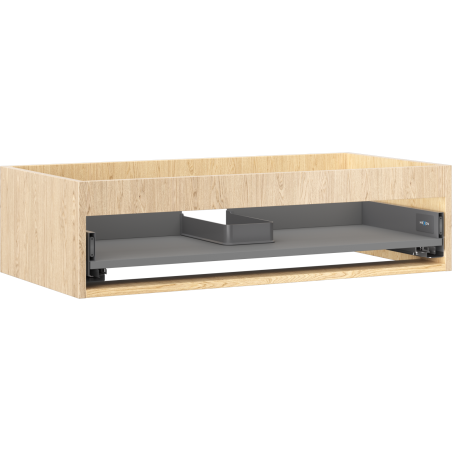 Mexen Box-A Korpus des Waschtischunterschranks 90 cm, 1 Schublade, Eiche - 91AX0-0900-235-1-81