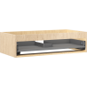 Mexen Box-A Korpus des Waschtischunterschranks 90 cm, 1 Schublade, Eiche - 91AX0-0900-235-1-81
