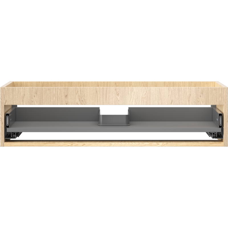 Mexen Box-A Korpus des Waschtischunterschranks 90 cm, 1 Schublade, Eiche - 91AX0-0900-235-1-81