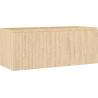Mexen Rivel Badezimmerschrank 120 cm, 1 Schublade, geriffelt, Eiche - 91A20-12047-1-BF81