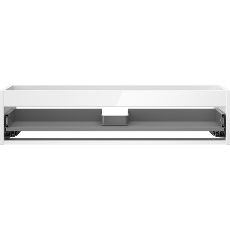 Mexen Box-A Korpus des Unterschranks 100 cm, 1 Schublade, Weiß Hochglanz - 91AX0-1000-235-1-00
