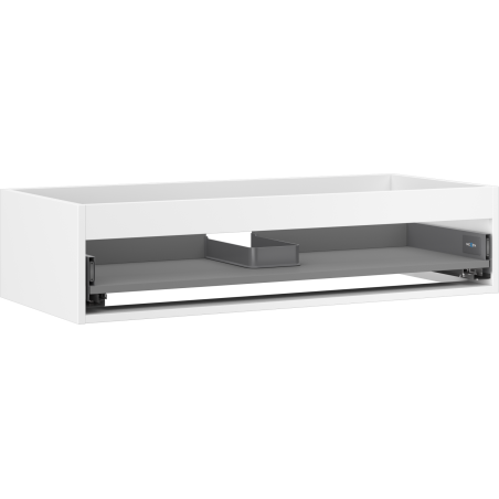 Mexen Box-A Korpus für Waschtischschrank 100 cm, 1 Schublade, weiß matt - 91AX0-1000-235-1-01