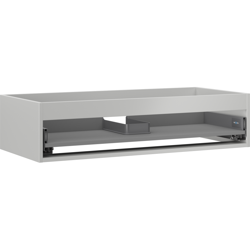 Mexen Box-A Unterschrank 100 cm, 1 Schublade, graues Matt - 91AX0-1000-235-1-62