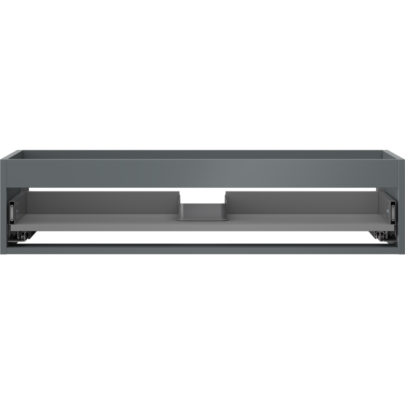Mexen Box-A Korpus des Waschtischunterschranks 100 cm, 1 Schublade, Graphit Matt - 91AX0-1000-235-1-66