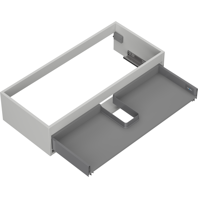 Mexen Box-A Unterschrank 100 cm, 1 Schublade, graues Matt - 91AX0-1000-235-1-62