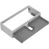 Mexen Box-A Unterschrank 100 cm, 1 Schublade, graues Matt - 91AX0-1000-235-1-62