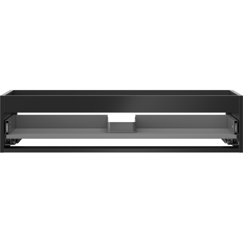 Mexen Box-A Korpus Waschtischunterschrank 100 cm, 1 Schublade, Schwarz Matt - 91AX0-1000-235-1-71