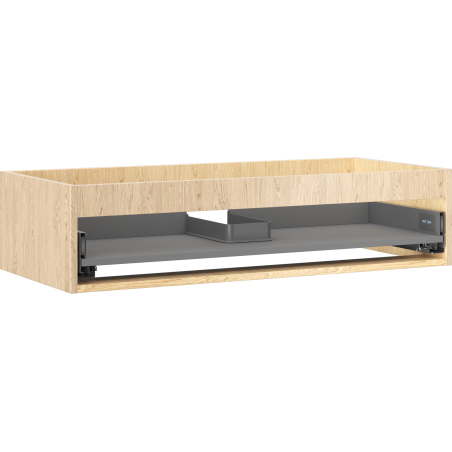 Mexen Box-A Waschtischunterschrank 100 cm, 1 Schublade, Eiche - 91AX0-1000-235-1-81