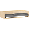 Mexen Box-A Waschtischunterschrank 100 cm, 1 Schublade, Eiche - 91AX0-1000-235-1-81