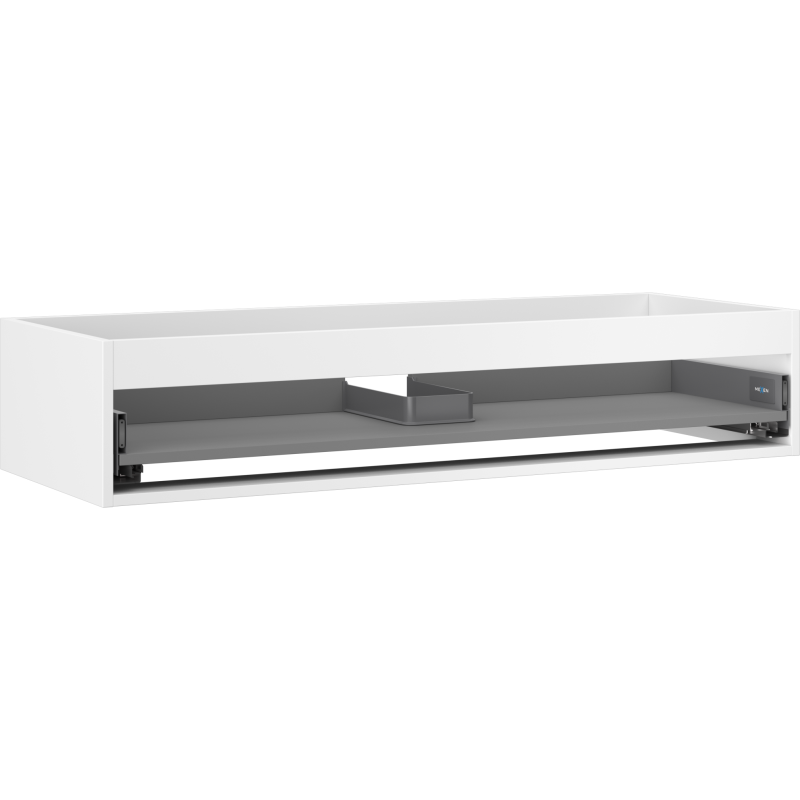 Mexen Box-A Korpus für Waschbeckenunterschrank 120 cm, 1 Schublade, weiß matt - 91AX0-1200-235-1-01