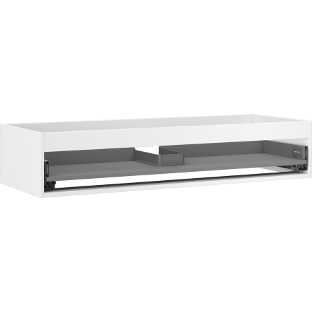 Mexen Box-A Korpus für Waschbeckenunterschrank 120 cm, 1 Schublade, weiß matt - 91AX0-1200-235-1-01
