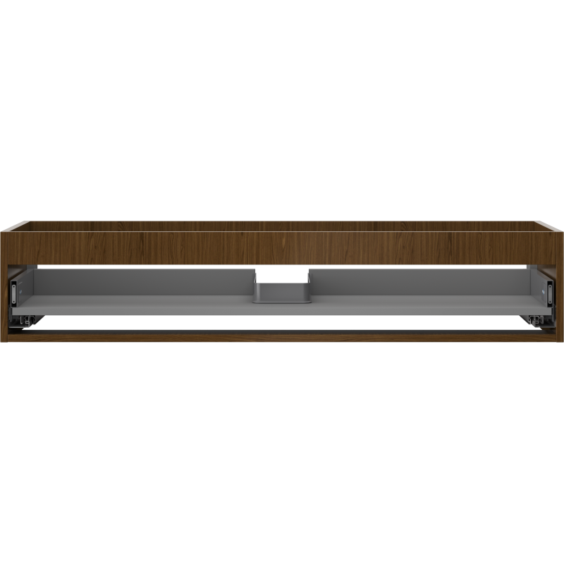 Mexen Box-A Korpus der Waschtischschrank 120 cm, 1 Schublade, Nussbaum - 91AX0-1200-235-1-86