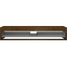 Mexen Box-A Korpus der Waschtischschrank 120 cm, 1 Schublade, Nussbaum - 91AX0-1200-235-1-86