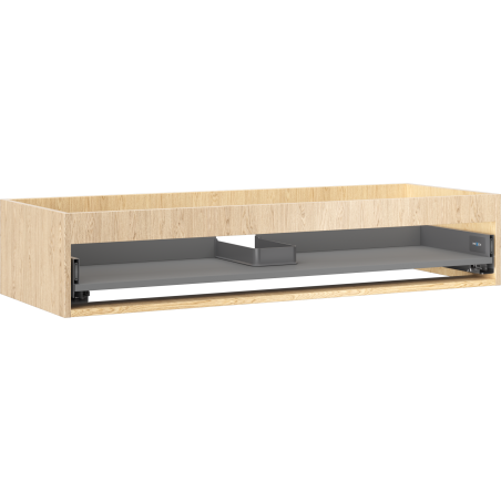Mexen Box-A Korpus für Waschtischunterschrank 120 cm, 1 Schublade, Eiche - 91AX0-1200-235-1-81