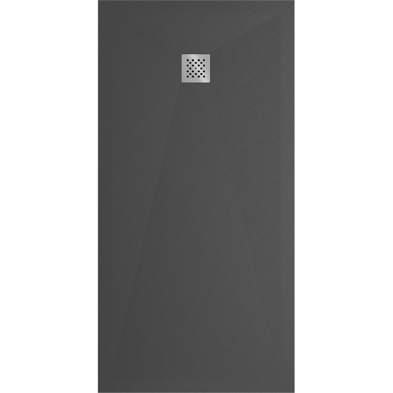 Mexen Stone+ rechteckige Verbund-Duschwanne 200 x 90 cm, Anthrazit - 44719020