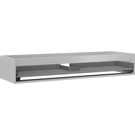 Mexen Box-A Waschtisch-Unterschrankkorpus 140 cm, 1 Schublade, Grau matt - 91AX0-1400-235-1-62