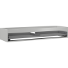 Mexen Box-A Waschtisch-Unterschrankkorpus 140 cm, 1 Schublade, Grau matt - 91AX0-1400-235-1-62