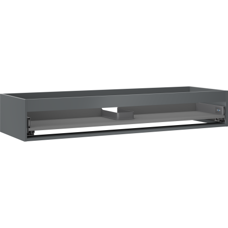 Mexen Box-A Korpus für Waschtischunterschrank 140 cm, 1 Schublade, Graphit Matt - 91AX0-1400-235-1-66