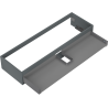 Mexen Box-A Korpus für Waschtischunterschrank 140 cm, 1 Schublade, Graphit Matt - 91AX0-1400-235-1-66