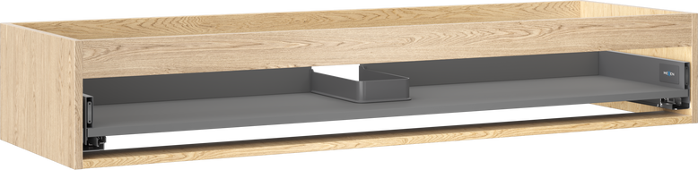 Mexen Box-A Korpus des Waschtischunterschranks 140 cm, 1 Schublade, Eiche - 91AX0-1400-235-1-81