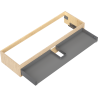 Mexen Box-A Korpus des Waschtischunterschranks 140 cm, 1 Schublade, Eiche - 91AX0-1400-235-1-81