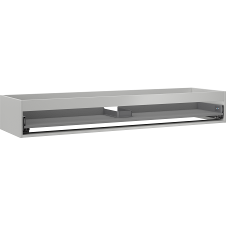 Mexen Box-A Schrankkorpus 160 cm, 1 Schublade, grauer Mattlack - 91AX0-1600-235-1-62