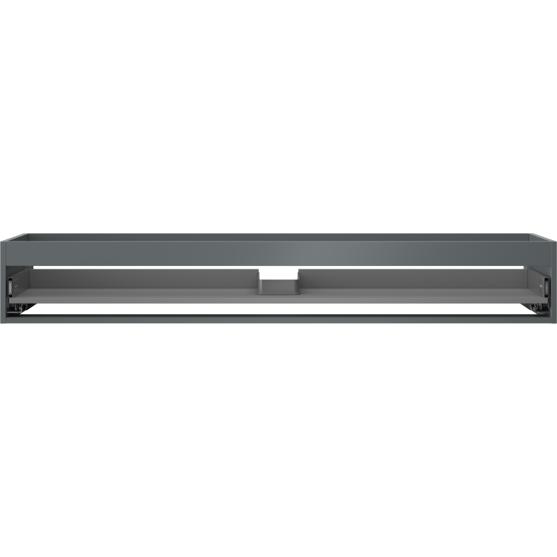 Mexen Box-A Korpus Waschtischunterschrank 160 cm, 1 Schublade, Graphit Matt - 91AX0-1600-235-1-66