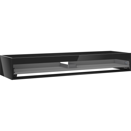 Mexen Box-A Unterschrank-Korpus 160 cm, 1 Schublade, Schwarz Hochglanz - 91AX0-1600-235-1-70